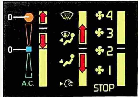 RENAULT 25 (1984-1988) - Temperature d'entrée d'air - 1