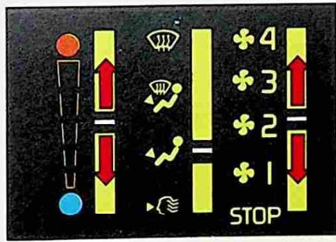 RENAULT 25 (1984-1988) - Température d'entrée d'air - 1