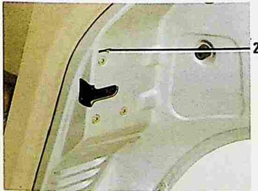 RENAULT 25 (1984-1988) - Levier d'ouverture de portedel l'intérieur - 1