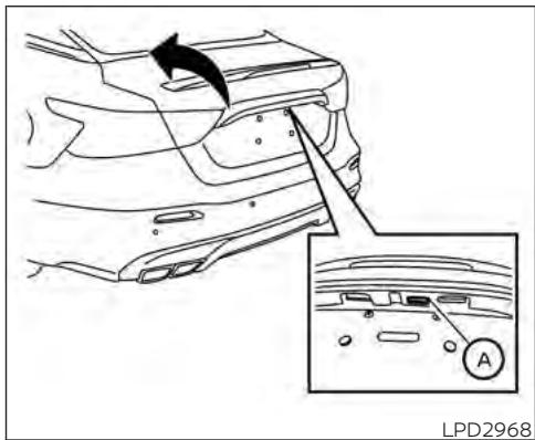 NISSAN Maxima 2021 - Utilisation de l'éclairage intérieur - 1
