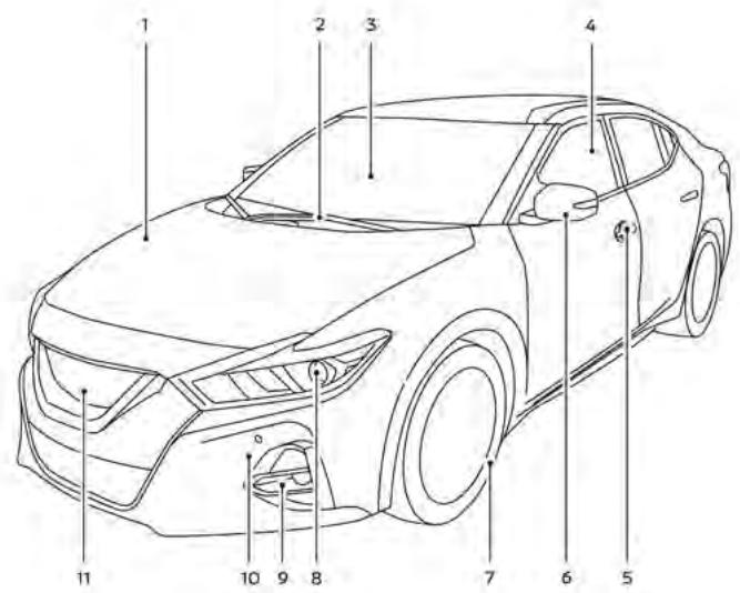 NISSAN Maxima 2021 - SACS GONFLABLES, CEINTURES DE SÉCURITÉ ET ENSEMBLES DE RETENUE D'ENFANT - 2