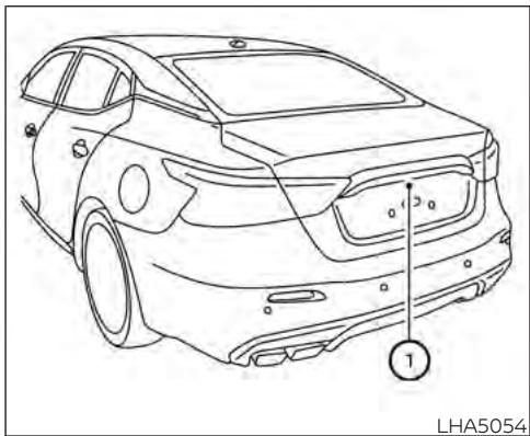 NISSAN Maxima 2021 - AVERTISSEMENT - 1