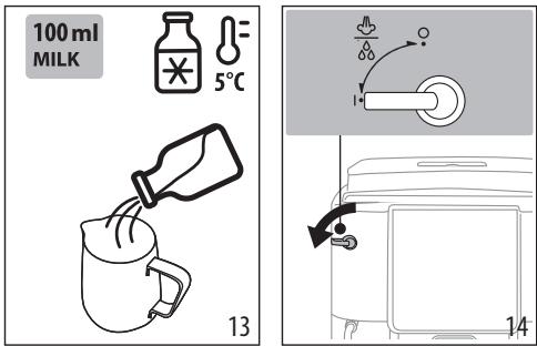 DELONGHI ECAM22031SSB - Préparer le cappuccino - 1