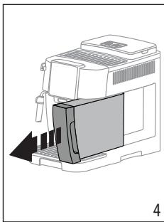 DELONGHI ECAM22031SSB - Brancher l'appareil sur secteur (fig. 2). - 2