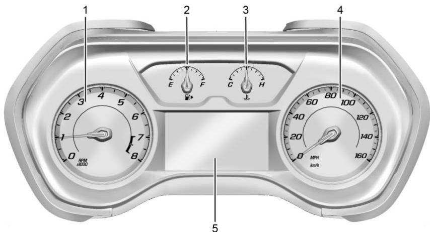 CHEVROLET Camaro 6 (2021) - Bloc d'instruments - 1