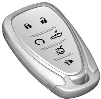 CHEVROLET Camaro 6 (2021) - Fonctionnement du système de télédéverrouillage (RKE) - 1