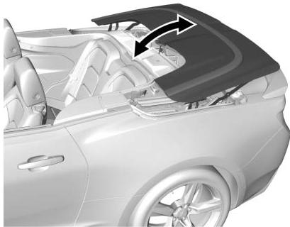 CHEVROLET Camaro 6 (2021) - Mouvement manuel du toit - 1
