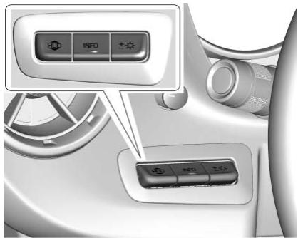 CHEVROLET Camaro 6 (2021) - Affichage du HUD sur le pare-brise - 1