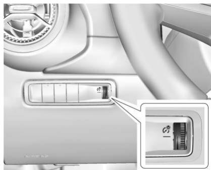CHEVROLET Equinox EV (2026) - Commande d'éclairage de tableau de bord - 1