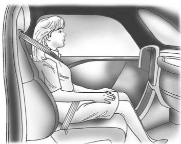 CHEVROLET Equinox EV (2026) - Si le témoin d'activation est étant en presence d'un occupant de taille adulte - 1