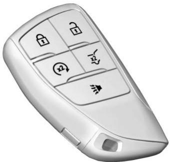 CHEVROLET Equinox EV (2026) - Fonctionnement de la télékomande - 1