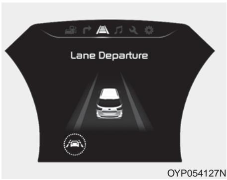 KIA Sedona YP (2014-2018) - -Alerte LDWS - 2