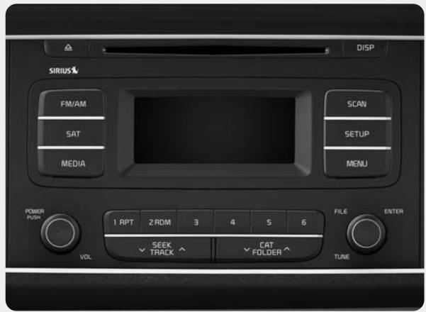 KIA Sedona YP (2014-2018) - CD Player - 2