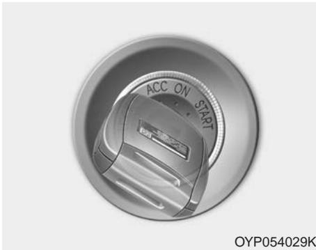 KIA Sedona YP (2014-2018) - POSITIONS DE LA CLÉ DE CONTACT (SI ÉQUIPÉ) - 2