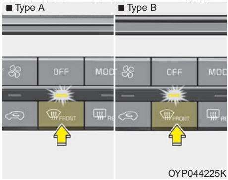 KIA Sedona YP (2014-2018) - Niveau plancher/dégivrage - 1