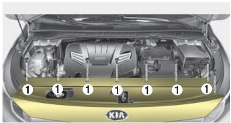 KIA Sedona YP (2014-2018) - AVERTISSEMENT - 1