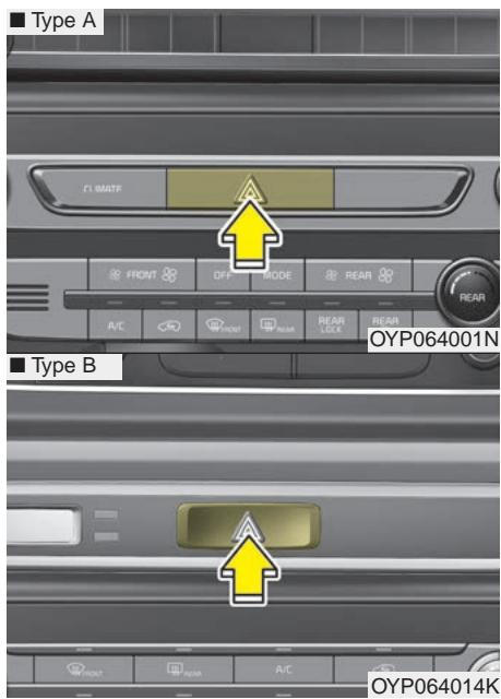KIA Sedona YP (2014-2018) - SIGNAL D'AVERTISSEMENT - 1