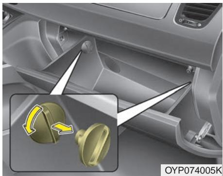 KIA Sedona YP (2014-2018) - Inspection du filtre - 2