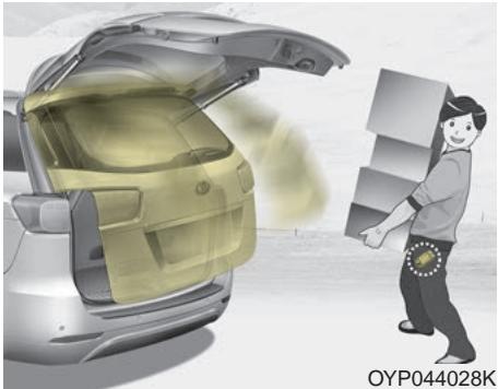KIA Sedona YP (2014-2018) - Hayon intelligent (si équipé) - 1