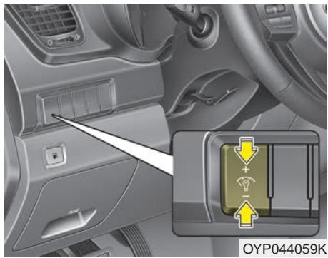 KIA Sedona YP (2014-2018) - Commande du groupe d'instruments - 1