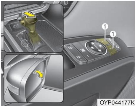KIA Sedona YP (2014-2018) - Fonction d'aide au stationnement en marche arrière (si équipé) - 1