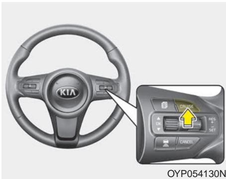 KIA Sedona YP (2014-2018) - Réglage de la vitesse (SCC) - 1