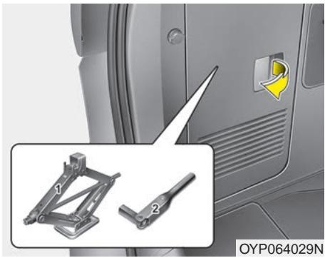 KIA Sedona YP (2014-2018) - Vérin et outils - 1