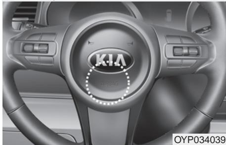 KIA Sedona YP (2014-2018) - Coussins gonflables du conducteur et du passager - 1