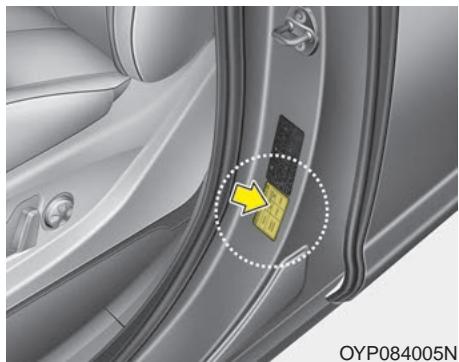 KIA Sedona YP (2014-2018) - Pression à froid recommandée pour les pneus - 1