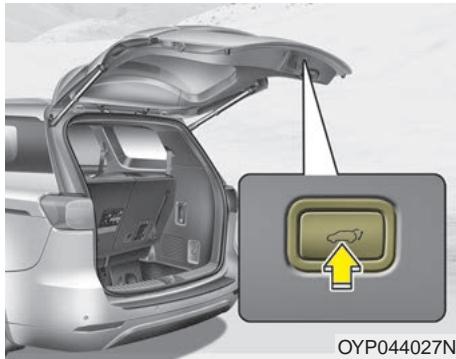 KIA Sedona YP (2014-2018) - Réglage de la hauteur d'ouverture du hayon électrique - 1