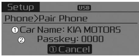 KIA Sedona YP (2014-2018) - Touche de jumelage PHONE / touche sur la télécommande de direction - 4