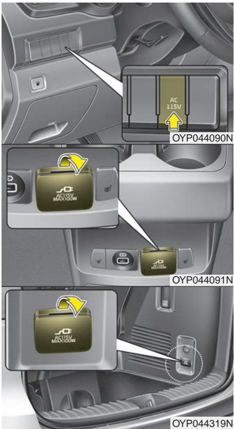KIA Sedona YP (2014-2018) - AVERTISSEMENT - 1