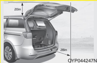 KIA Sedona YP (2014-2018) - AVERTISSEMENT - 1