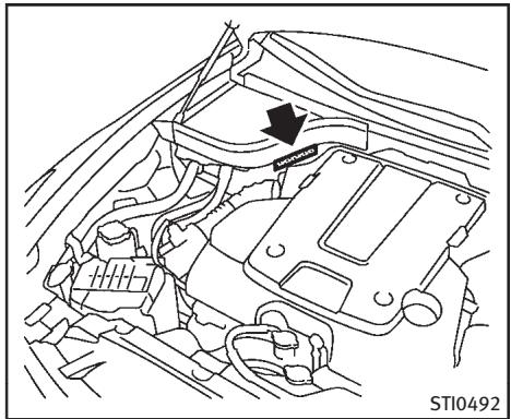 INFINITI FX (2008-2014) - IDENTIFICATION DU VÉHICULE - 2