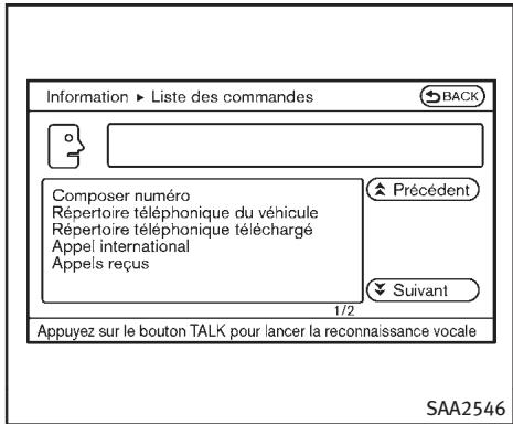 INFINITI FX (2008-2014) - Afficher la liste des commandes - 3