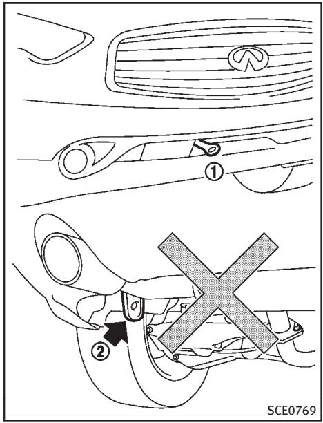 INFINITI FX (2008-2014) - PRÉCAUTION - 1