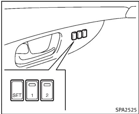 INFINITI FX (2008-2014) - Initialiser la fonction entrée/sortie - 1