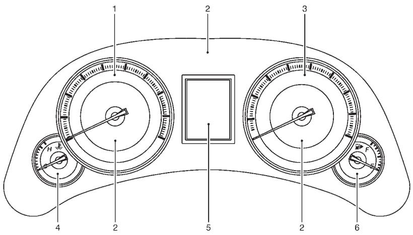 INFINITI FX (2008-2014) - Instruments et commandes - 3