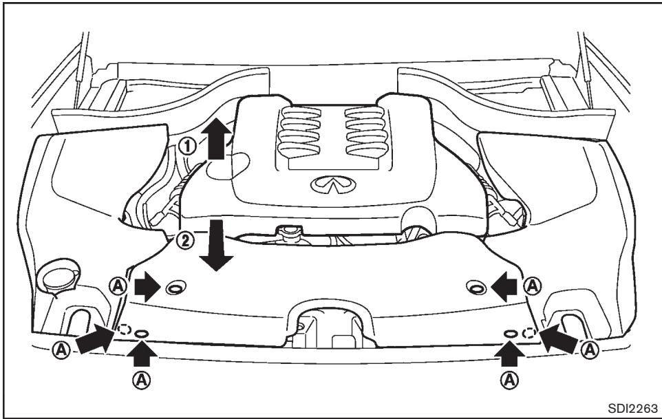 INFINITI FX (2008-2014) - MOTEUR VQ35HR - 1