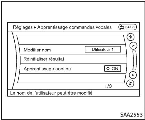 INFINITI FX (2008-2014) - Envoyer des chiffres en utilisant la tonalité : - 5
