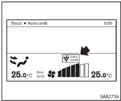 INFINITI FX (2008-2014) - Système de commande de climatisation avancée (ACCS) (si le véhicule en est équipé) - 1