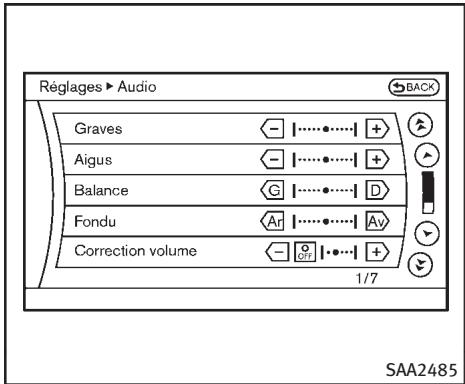INFINITI FX (2008-2014) - COMMENT UTILISER LE BOUTON SETTING - 1