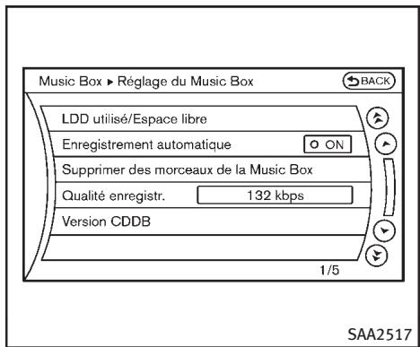 INFINITI FX (2008-2014) - - Mettre à jour Gracenote depuis appareils USB (modèles avec système de navigation)/Transférer titres depuis appareil USB (modèles sans système de navigation) - 1