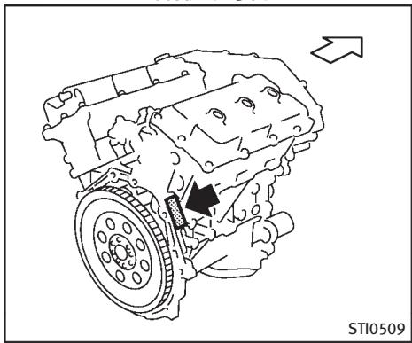 INFINITI FX (2008-2014) - NUMÉRO D'IDENTIFICATION DU VÉHICULE (numéro de châssis) - 2