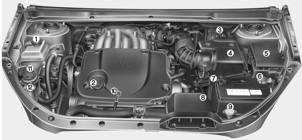 KIA Rondo UN (2006-2010) - Moteur 2,7 L - 1