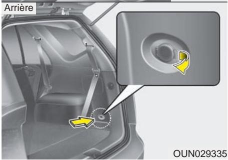 KIA Rondo UN (2006-2010) - MISE EN GARDE - Lampe du miroir de courtoisie - 2