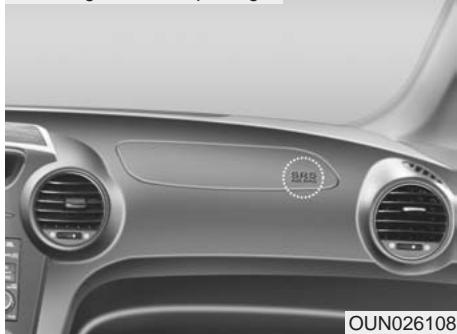 KIA Rondo UN (2006-2010) - Coussins gonflables du conducteur et du passager - 1