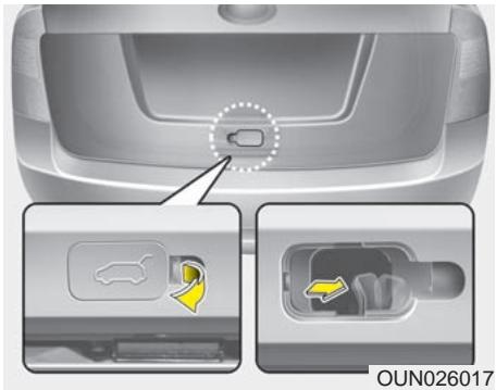 KIA Rondo UN (2006-2010) - A VERTISSEMENT- Coffre arrriere - 1