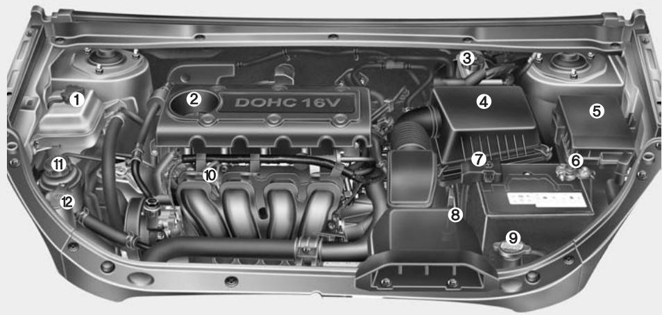 KIA Rondo UN (2006-2010) - Moteur 2,4 L - 1