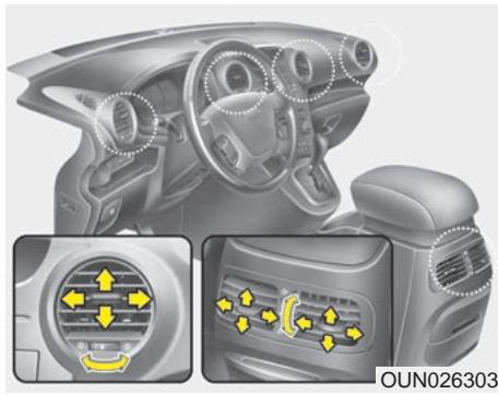 KIA Rondo UN (2006-2010) - Niveau dégivrage (A, D) - 1